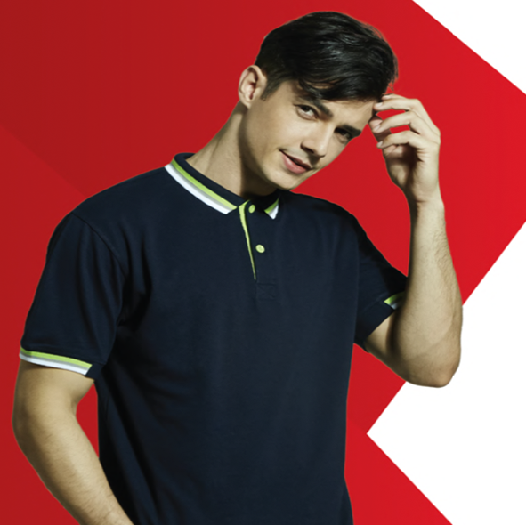 HC11 Two Tone Honeycomb Polo Shirt