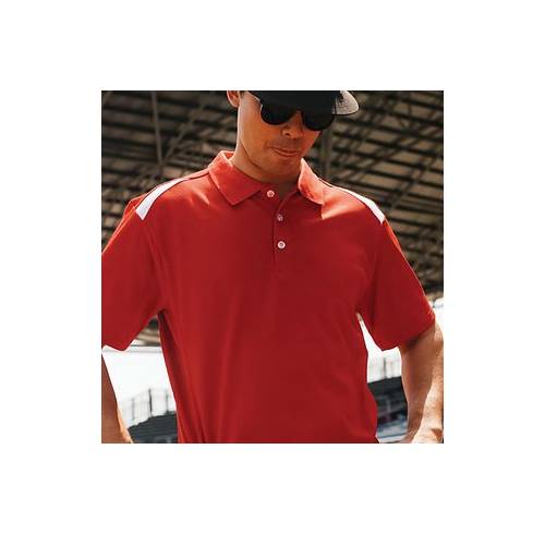 QD34 Mixed Cotton Microfibre Polo
