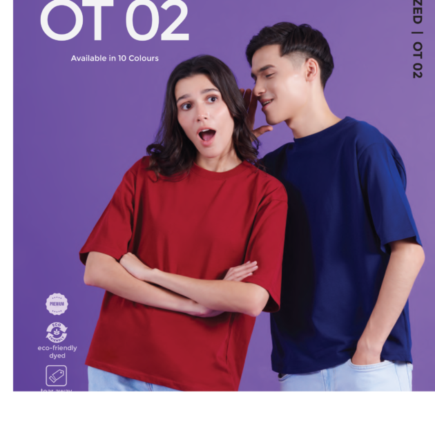 OT02 Oversized 260gsm Cotton T Shirt